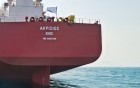 Tanker Vessel M/T 'Akrisios' flies the Greek flag